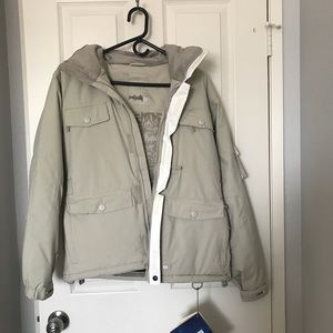 Women’s Light Grey Snowboarding Jacket
